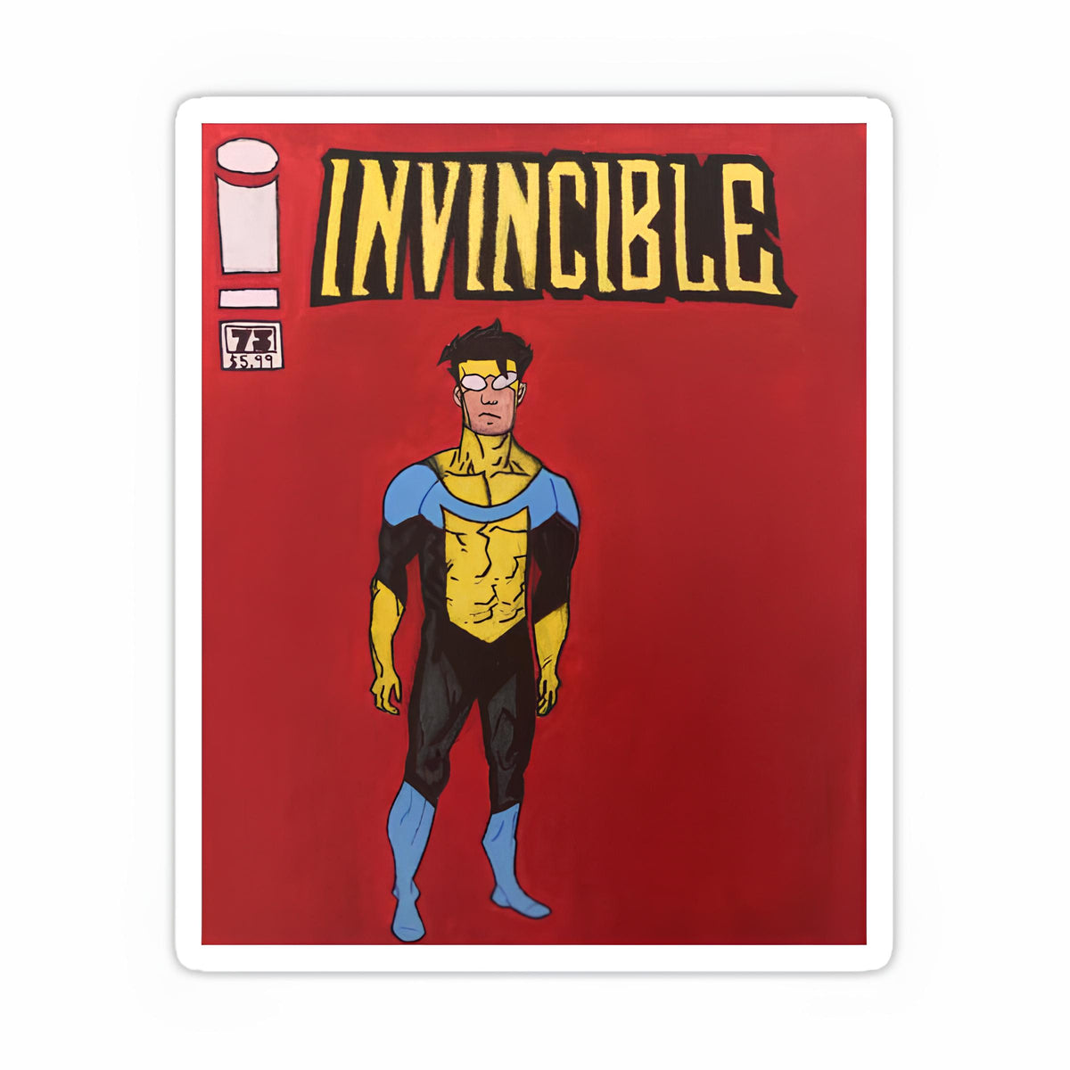Invinciblevs Stickers Invincible Sticker-47 – Inkyprinty.in
