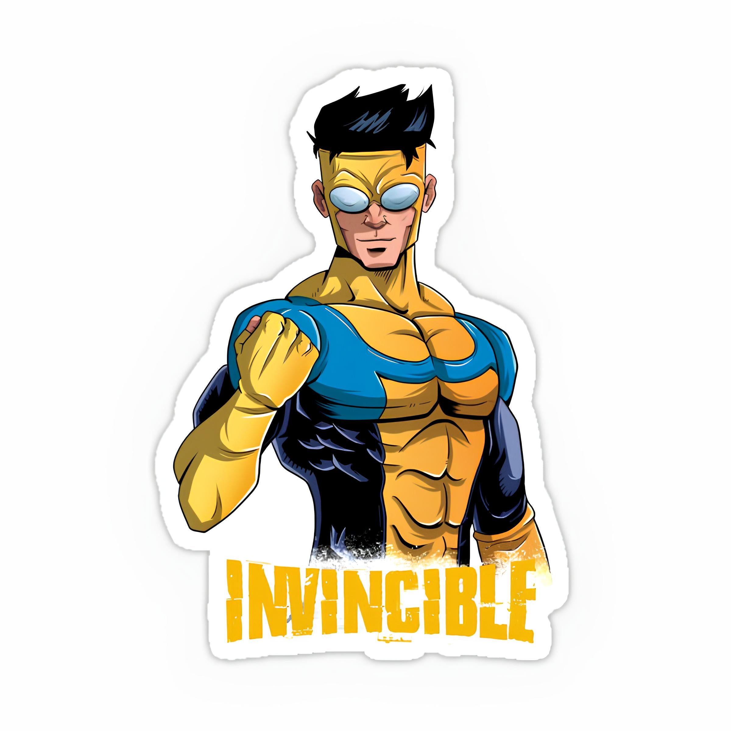 Invincible Sticker-49 – Inkyprinty.in