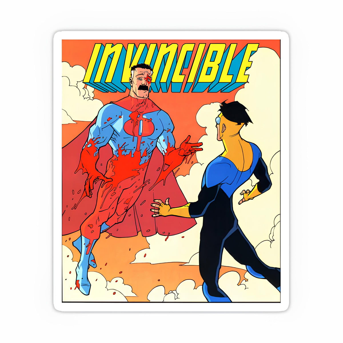 Invincible Flying Sticker Invincible Sticker-51 – Inkyprinty.in