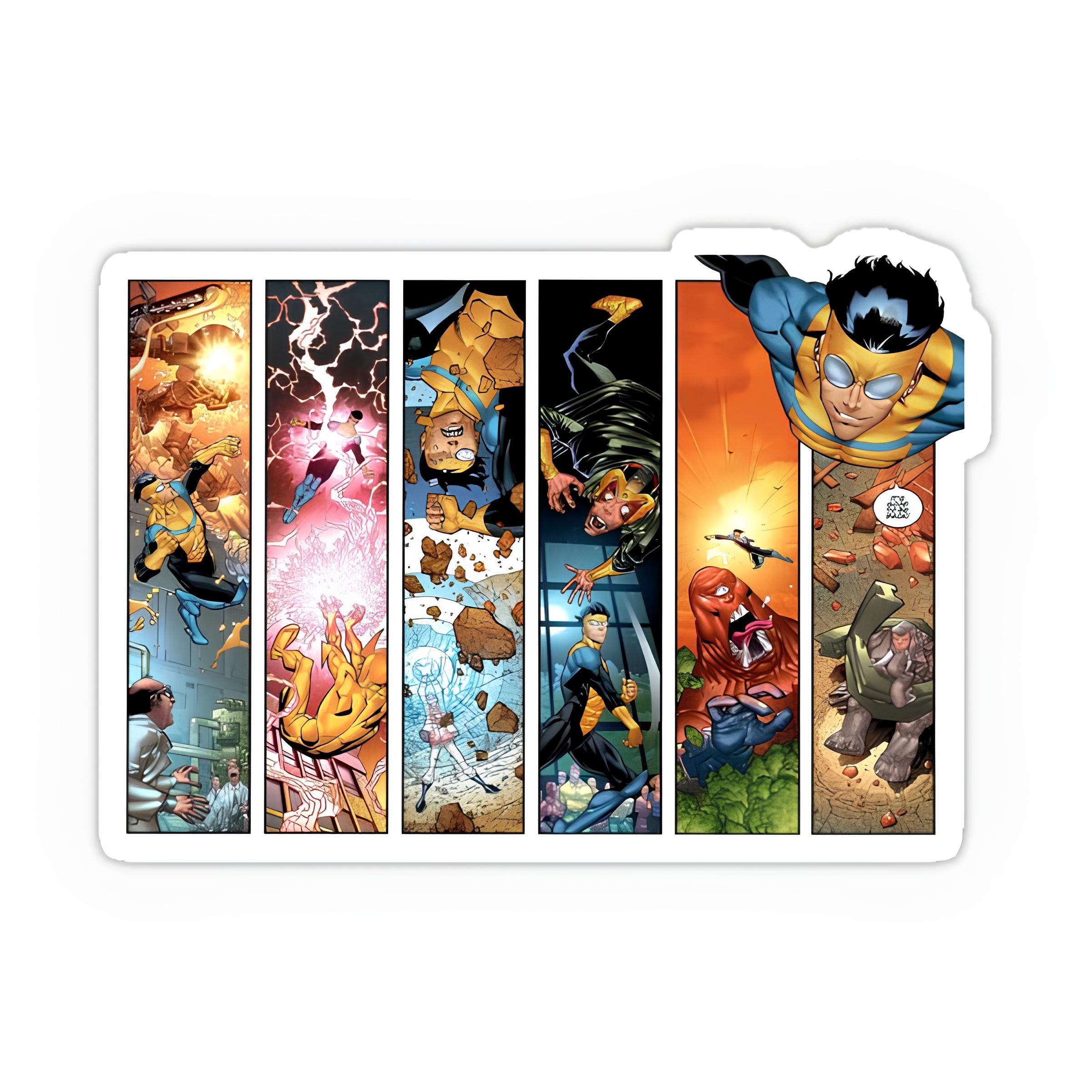 Invincible Flying Sticker Invincible Sticker-58 – Inkyprinty.in