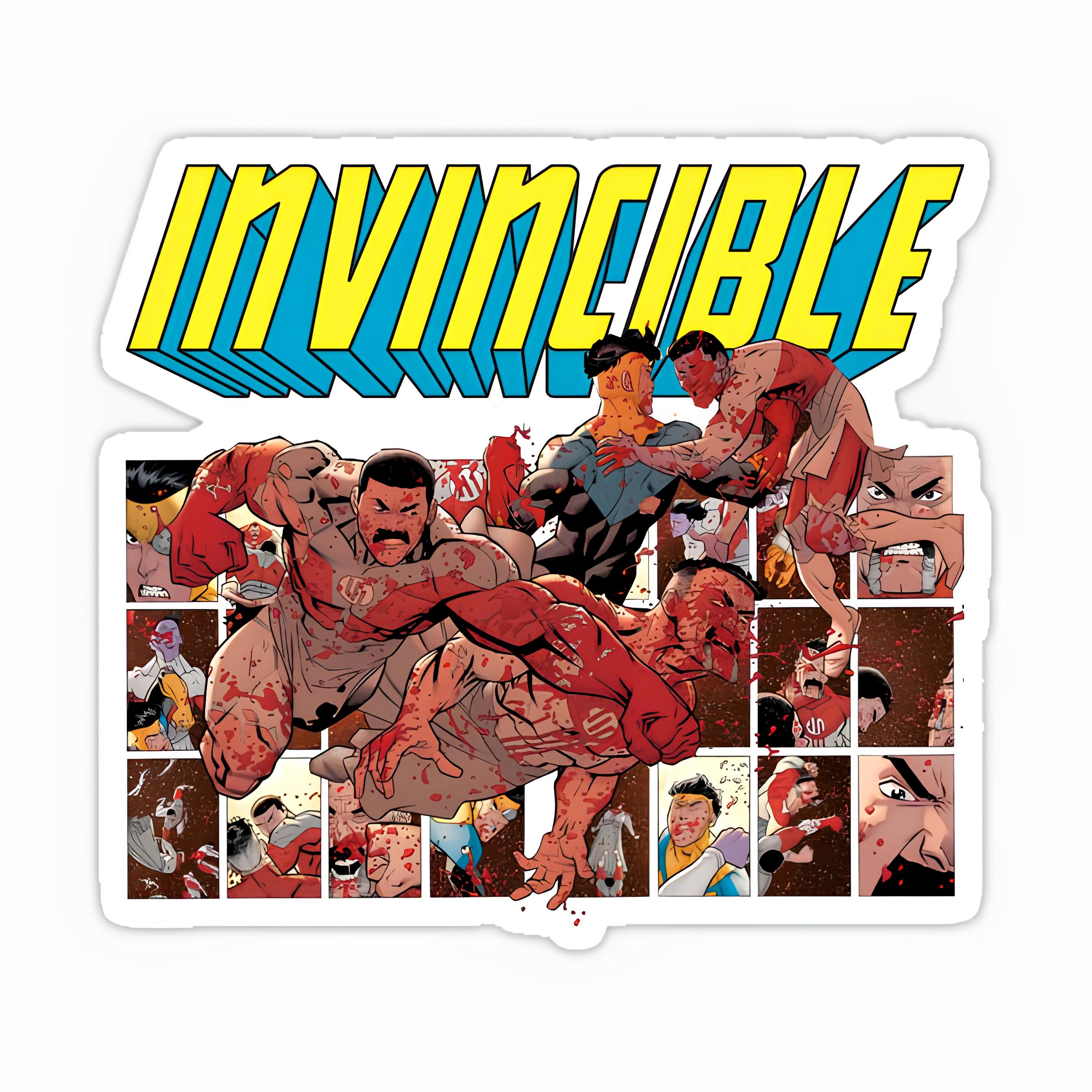 Invinciblevs Stickers Invincible Sticker-67 – Inkyprinty.in