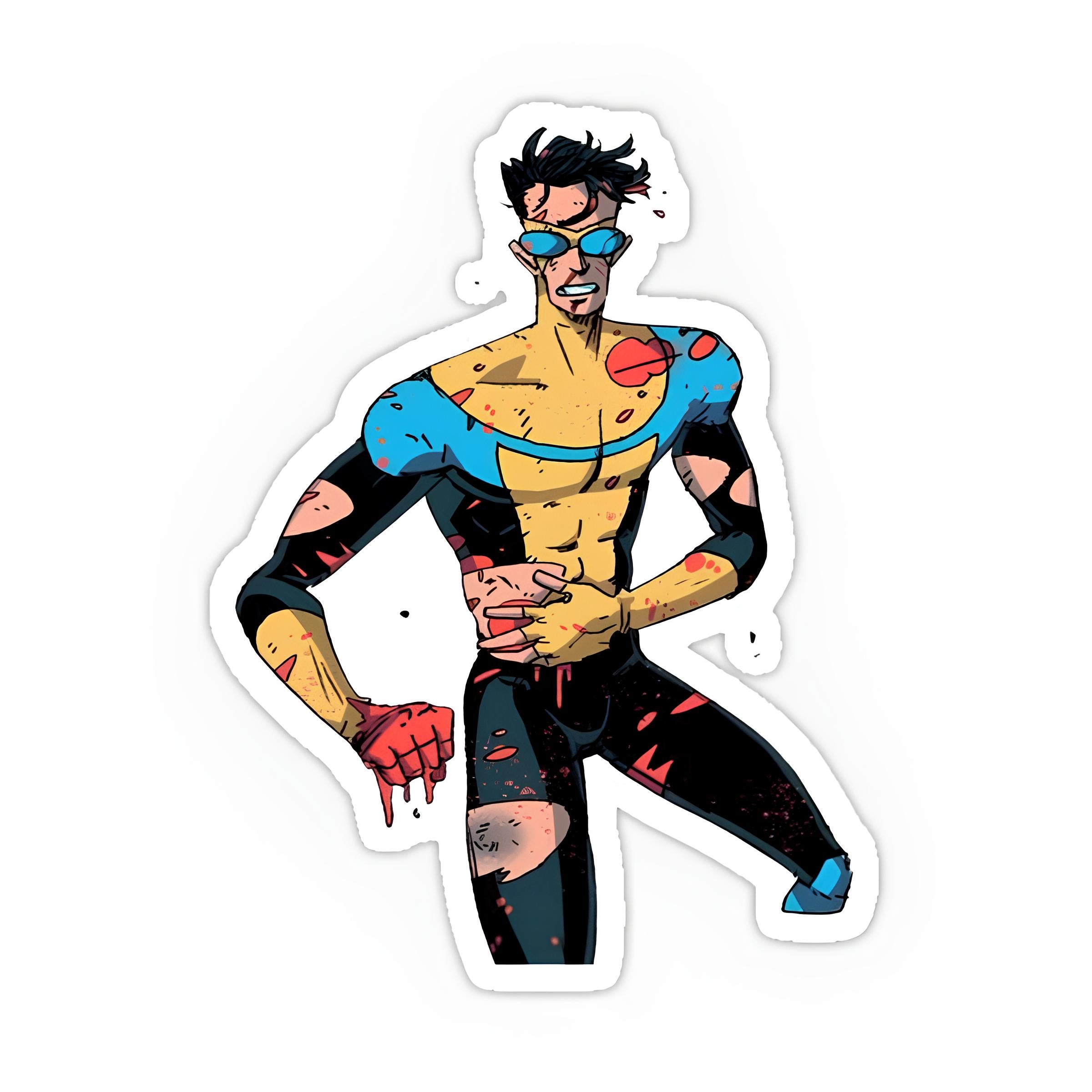 Invincible Sticker-77 – Inkyprinty.in