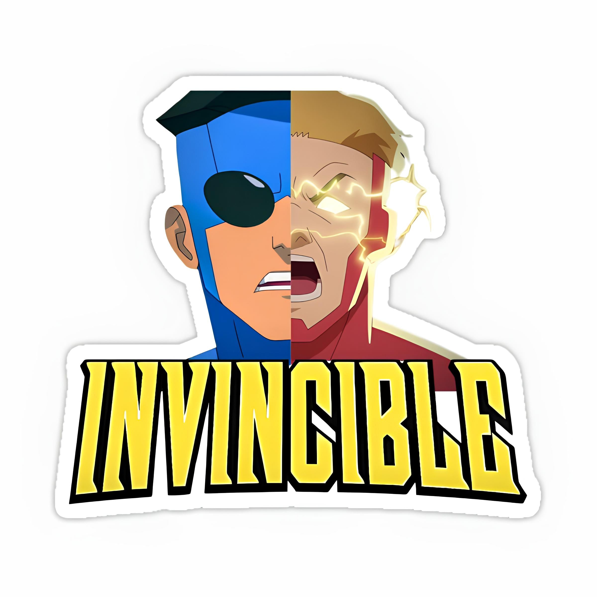 Invincible Sticker-88 – Inkyprinty.in