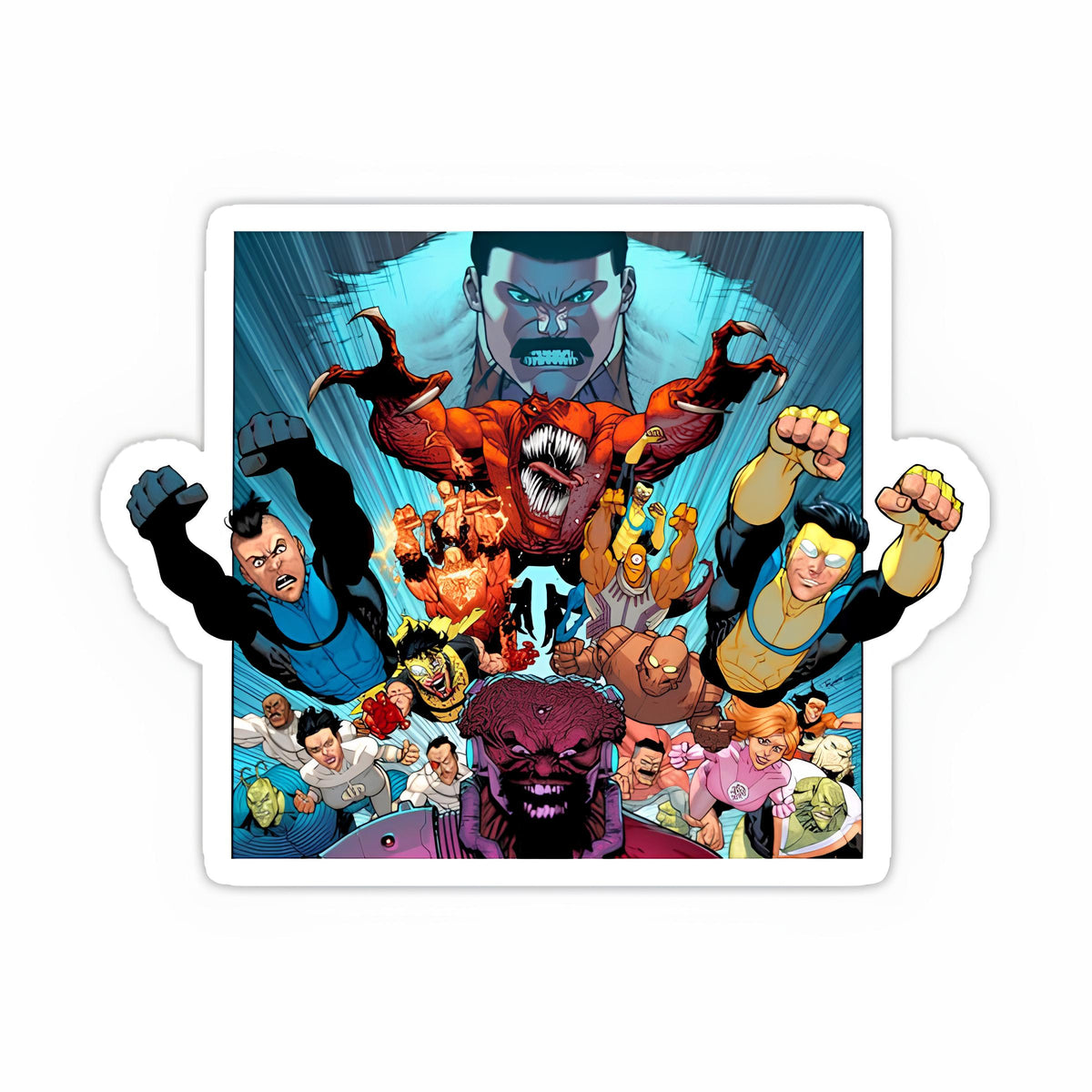 Invincible Flying Sticker Invincible Sticker-94 – Inkyprinty.in