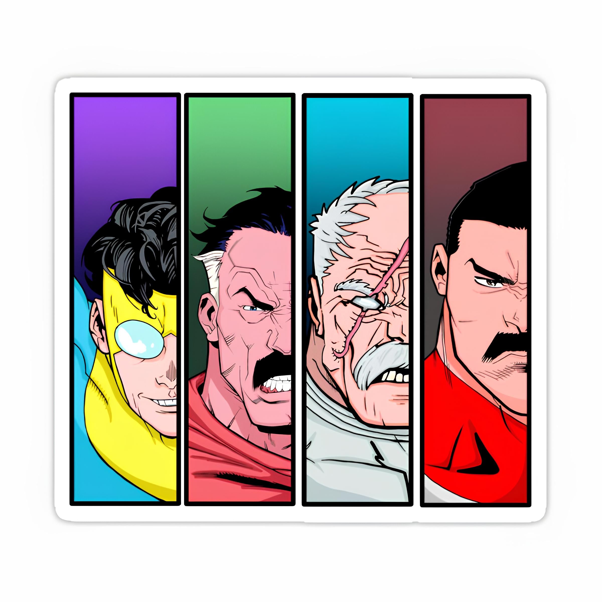 Invincible Sticker-97 – Inkyprinty.in