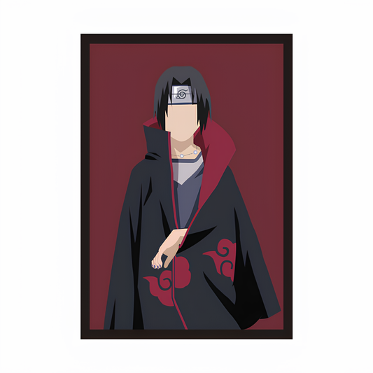 Itachi Uchiha Animated Framed Poster