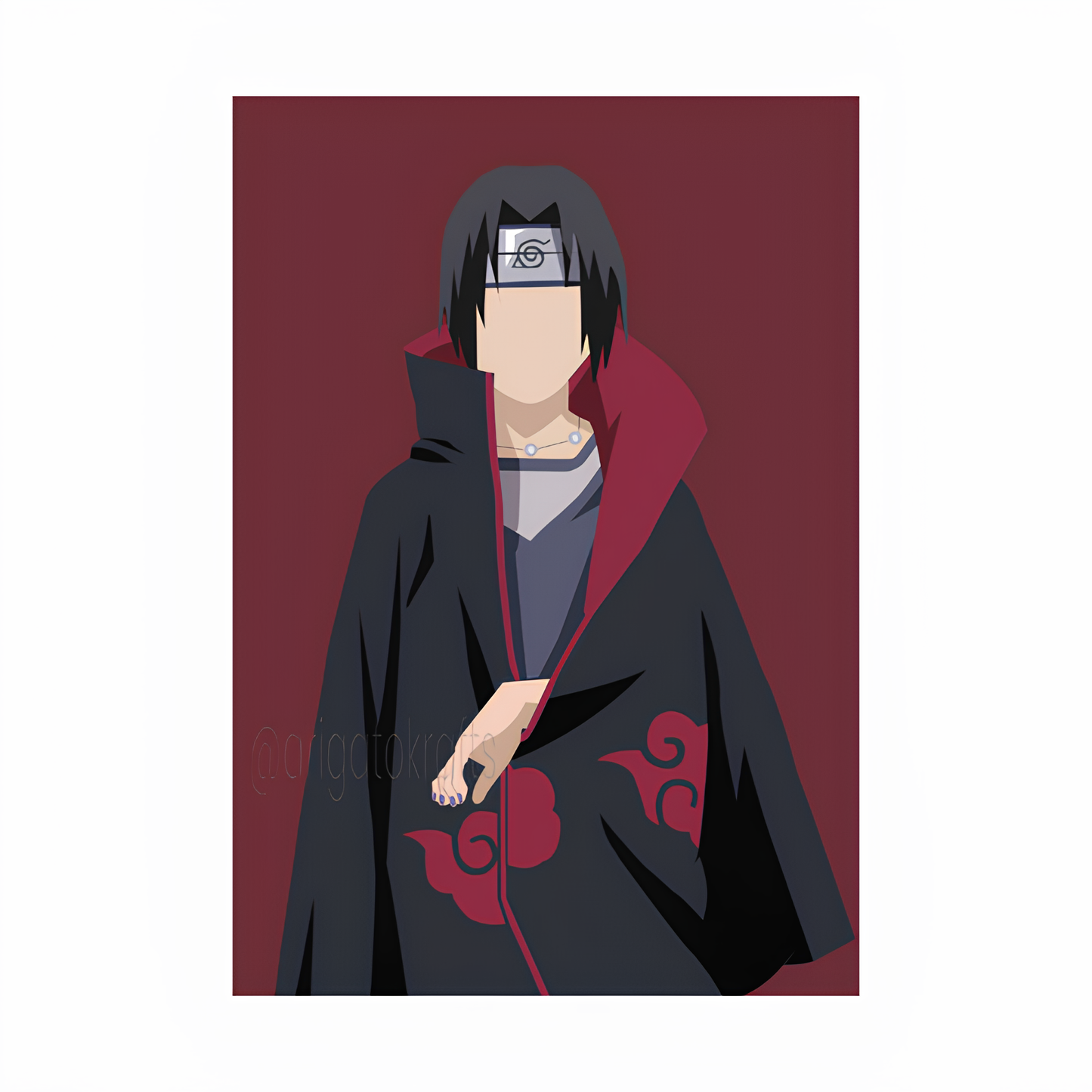 Itachi Uchiha Animated Poster