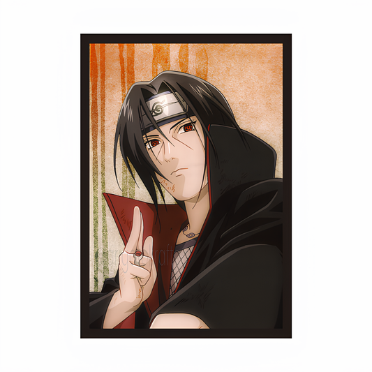 Itachi Uchiha in Akatsuki Framed Poster