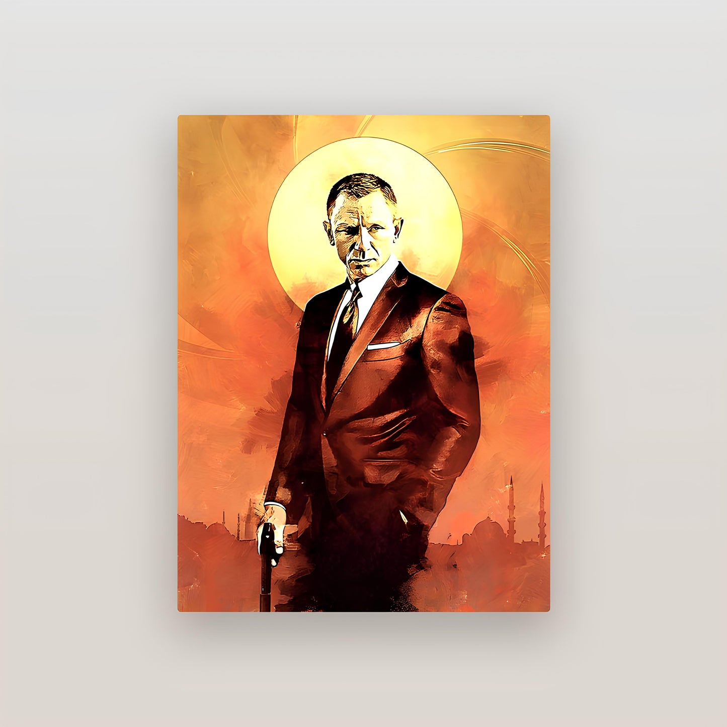 James Bond 007 Daniel Craig Metal Poster-4