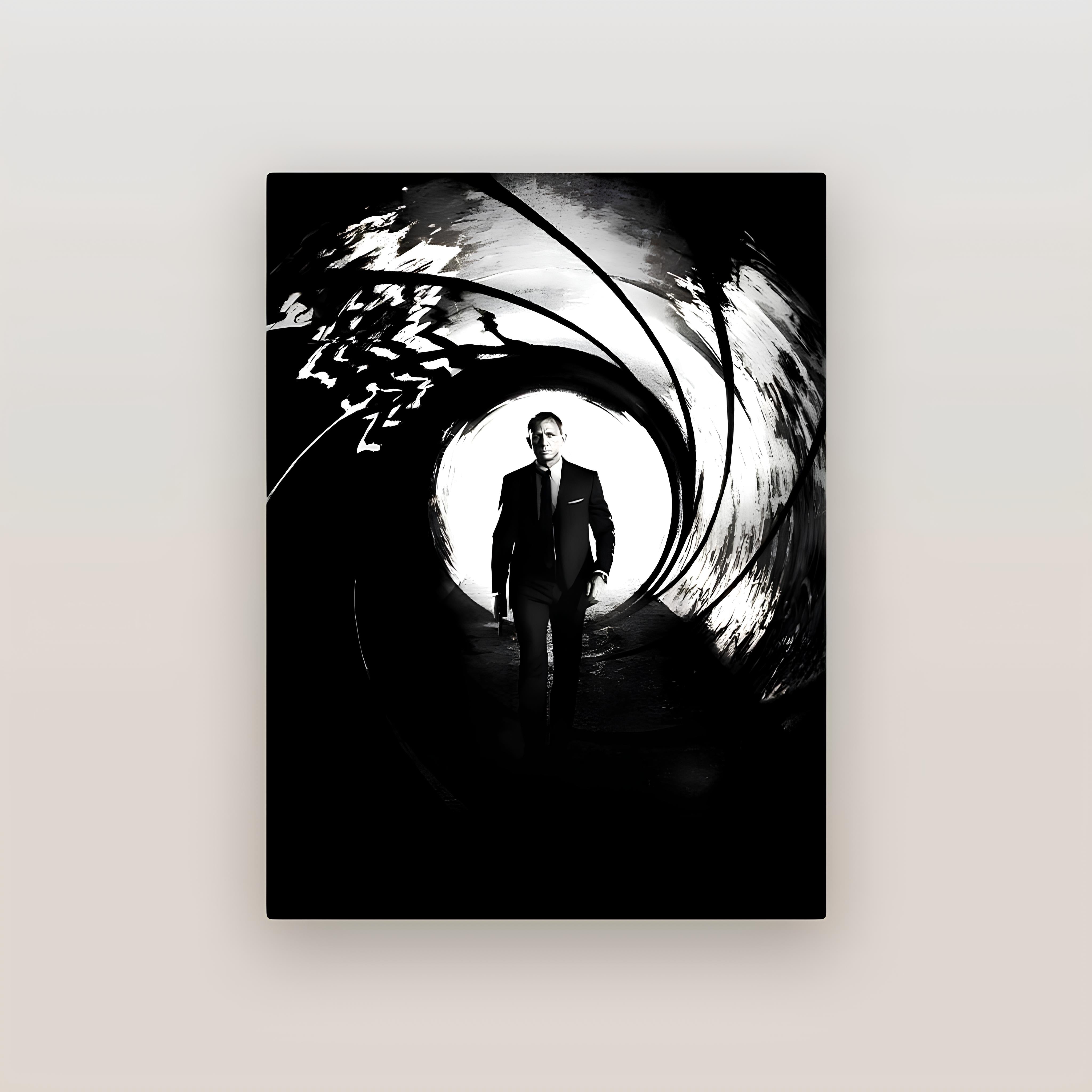 Metal 007 James Bond 007 Metal Poster-4 – Inkyprinty.in