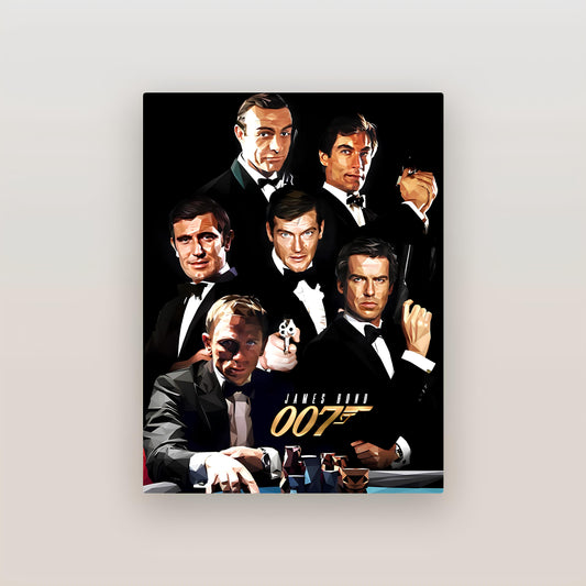 James Bond 007 Metal Poster