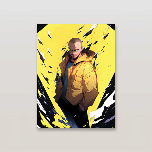 Jesse Pinkman Breaking Bad Metal Poster