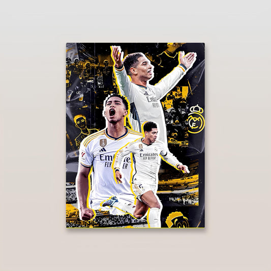 Jude Bellingham Real Madrid Metal Poster