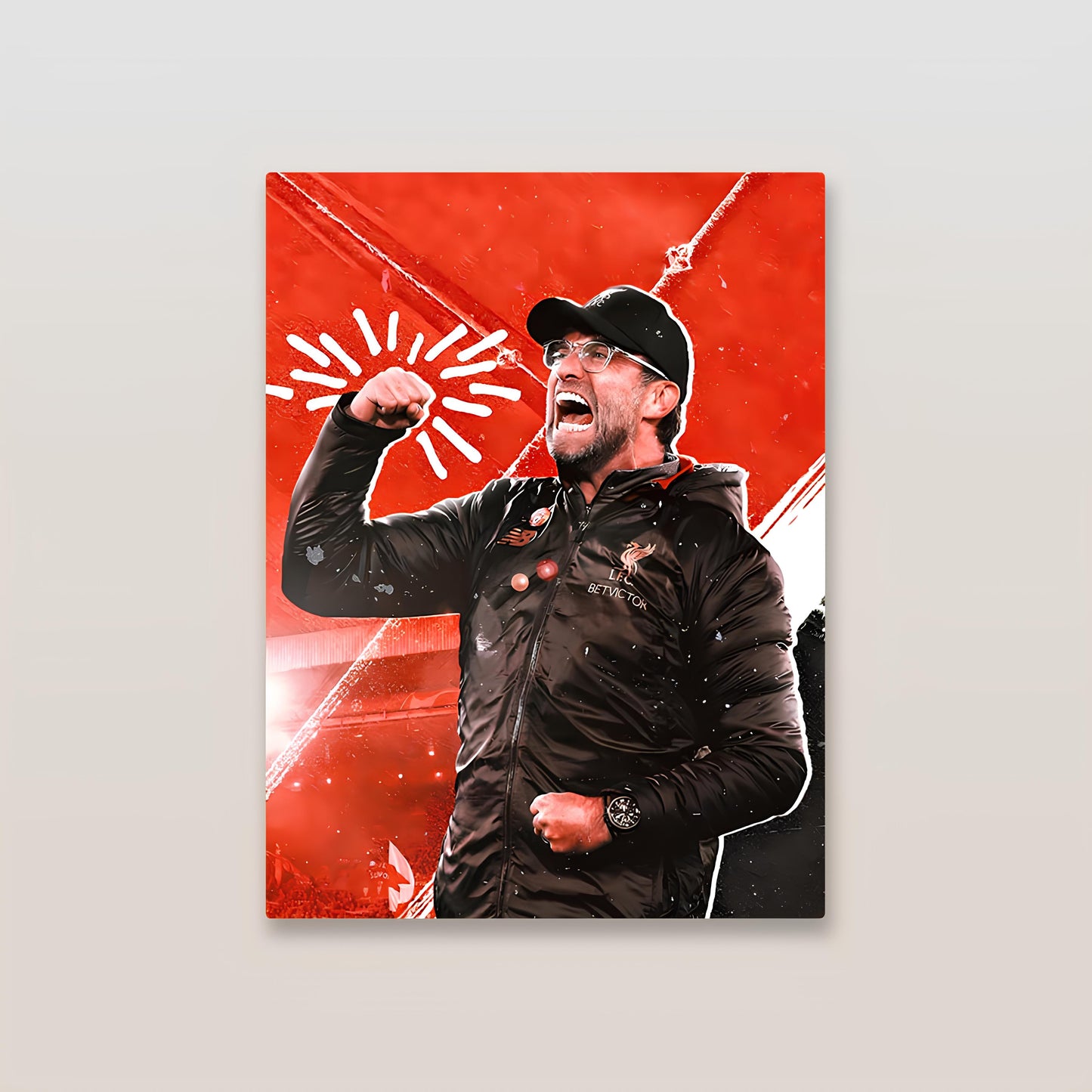 Jurgen Klopp Liverpool Metal Poster-2