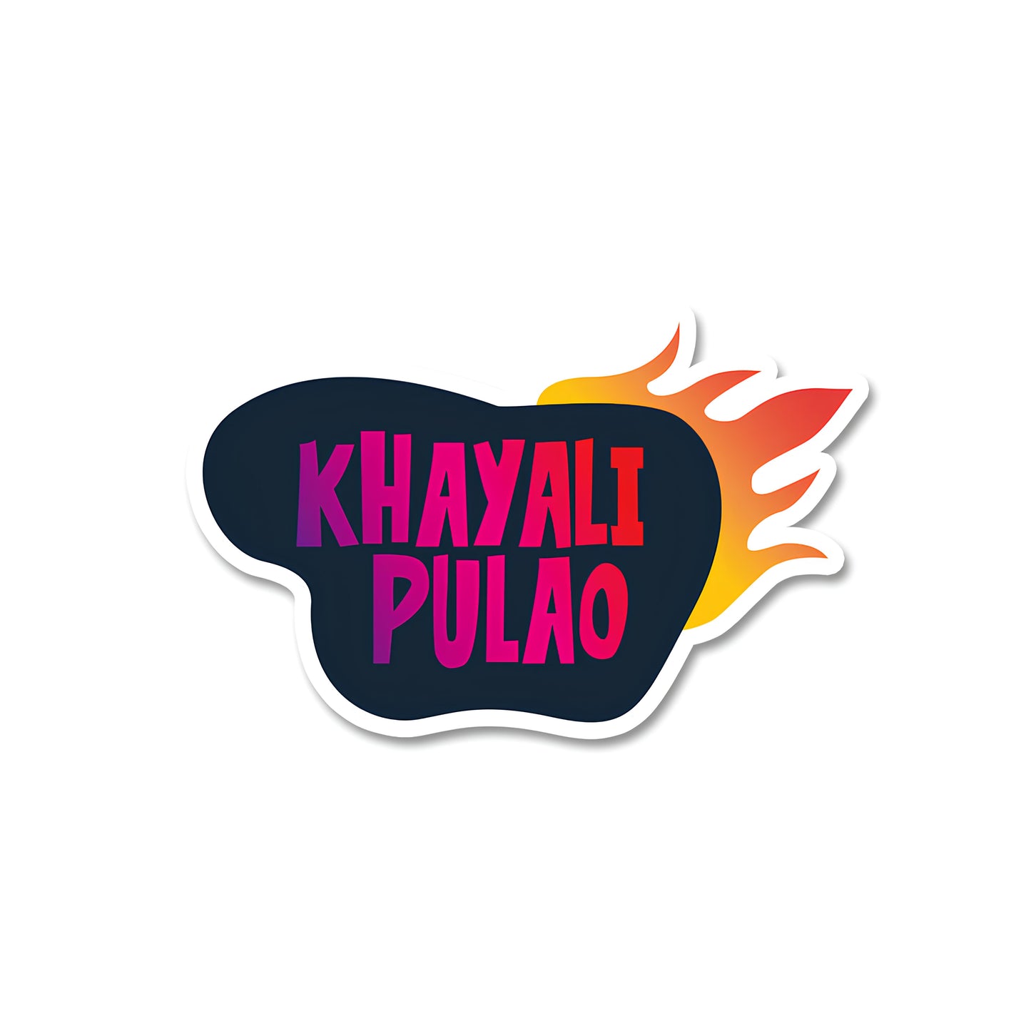 Khayali pulao sticker