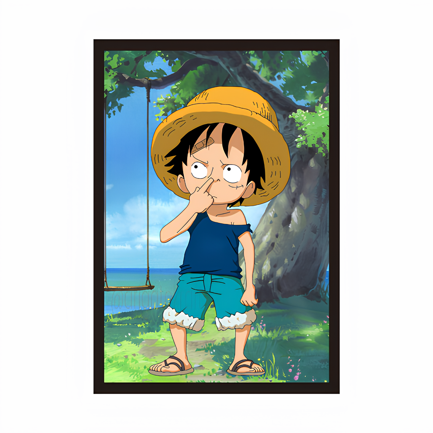 Kid Luffy Framed