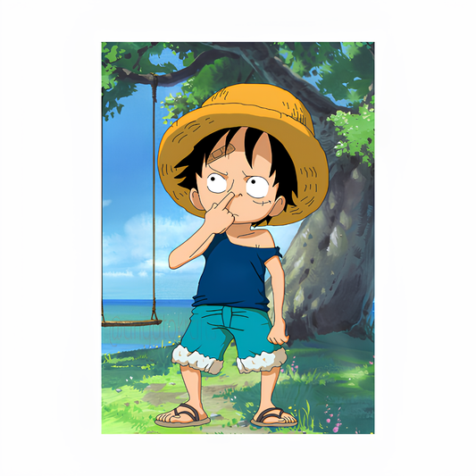 Kid Luffy Poster