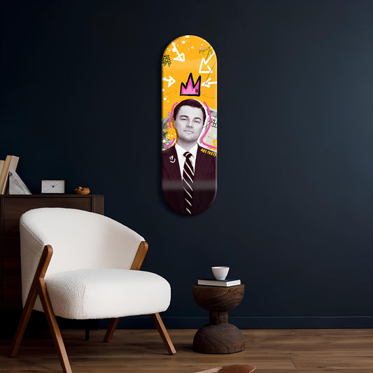 King of Wall Street Skateboard Deck