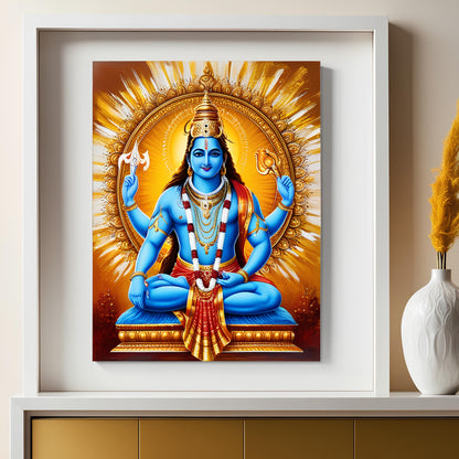 Lord Shiva Acrylic Wall Art