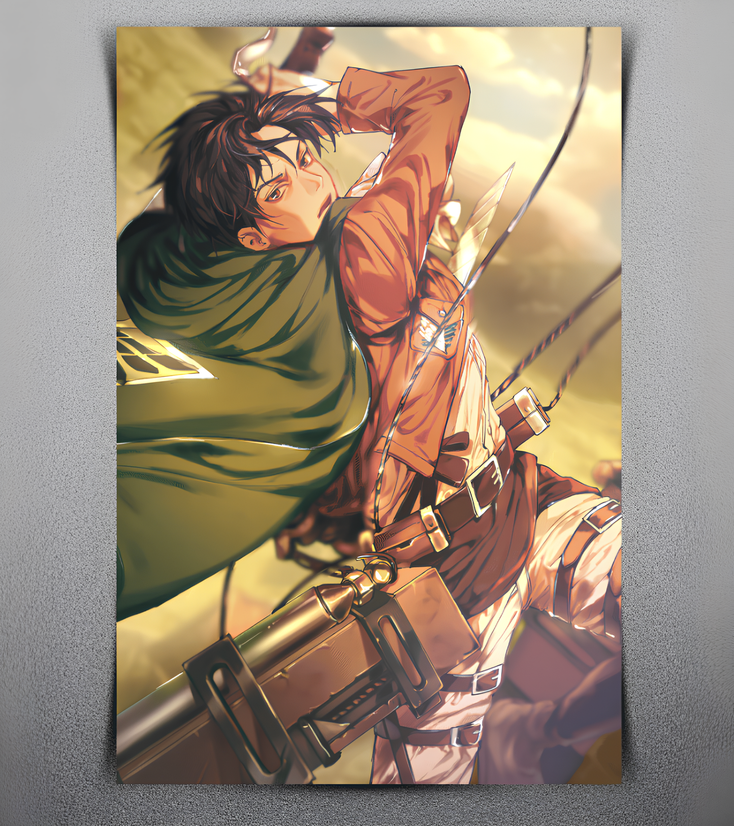 Levi Ackerman Wall Poster-2