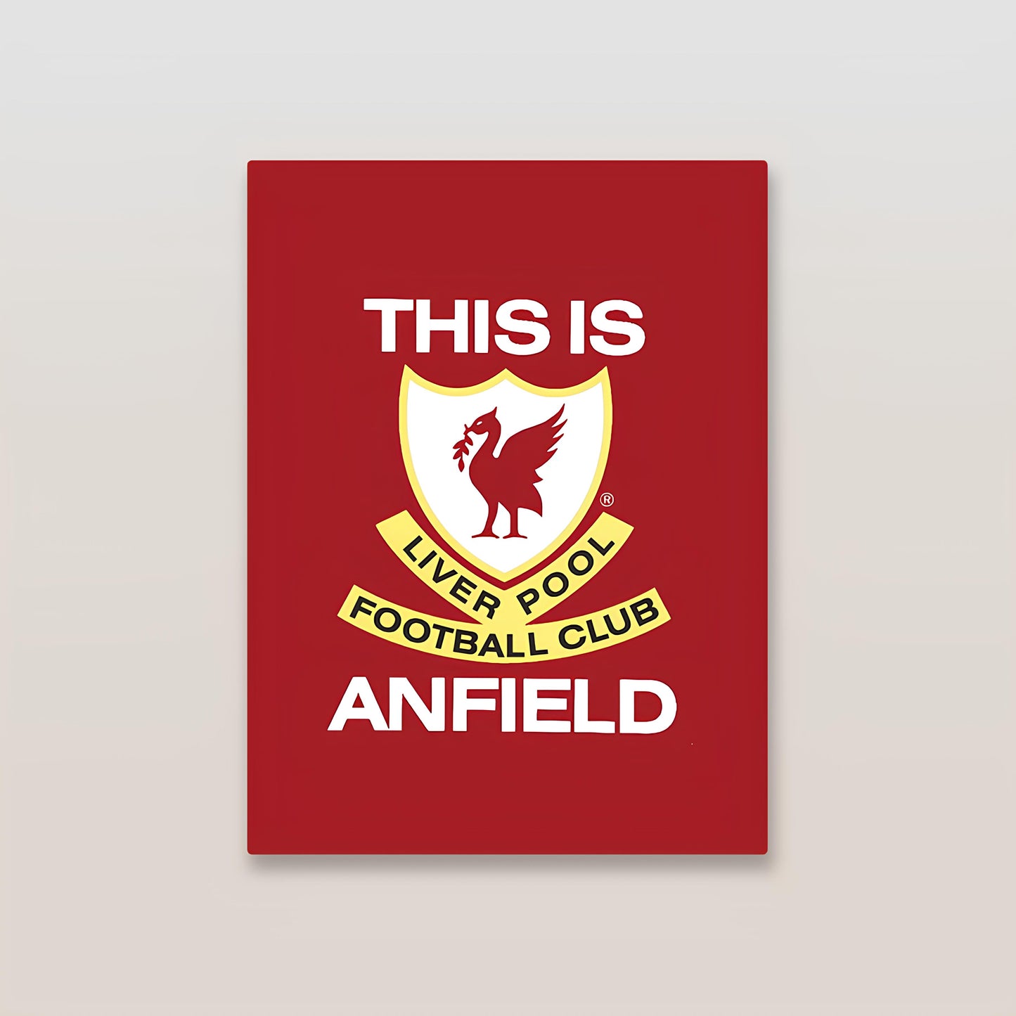 Liverpool FC Metal Poster