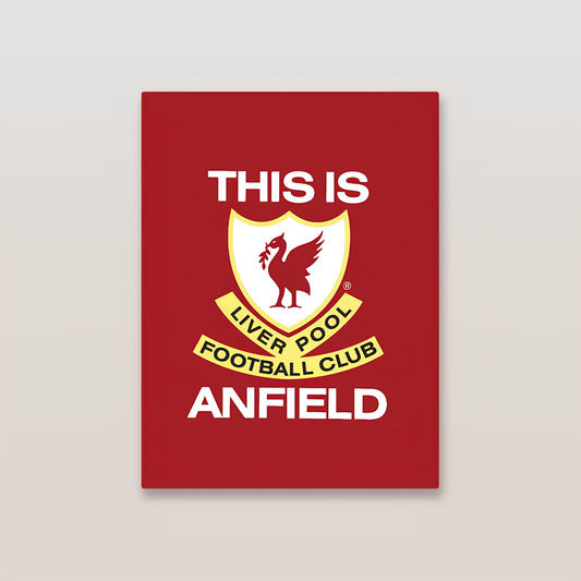 Liverpool FC Metal Poster