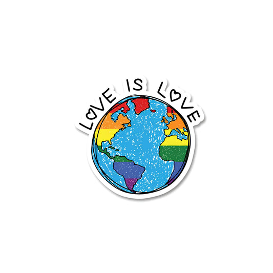 Love is love sticker