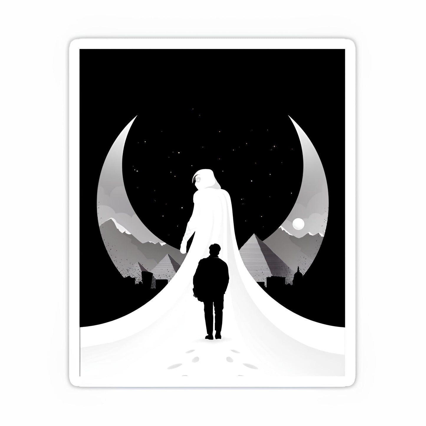 Moon Knight sticker-38