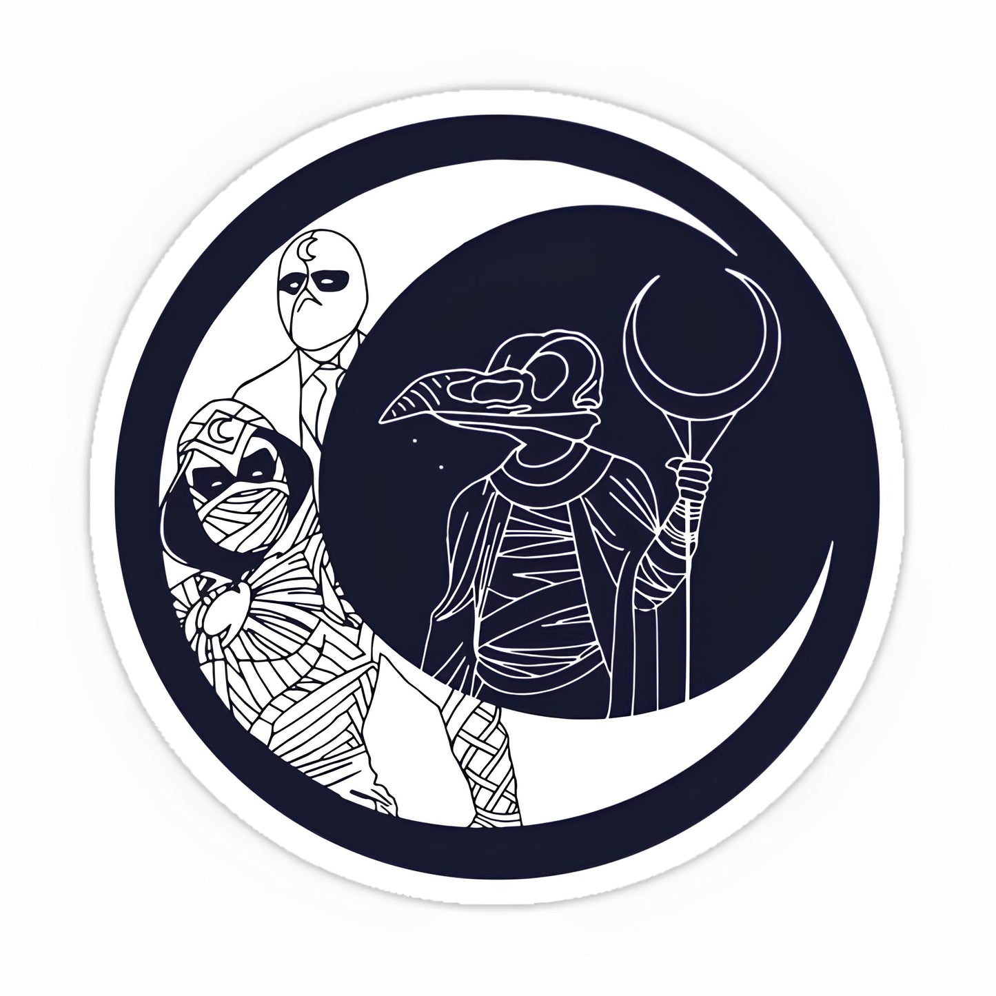 Moon Knight sticker-71