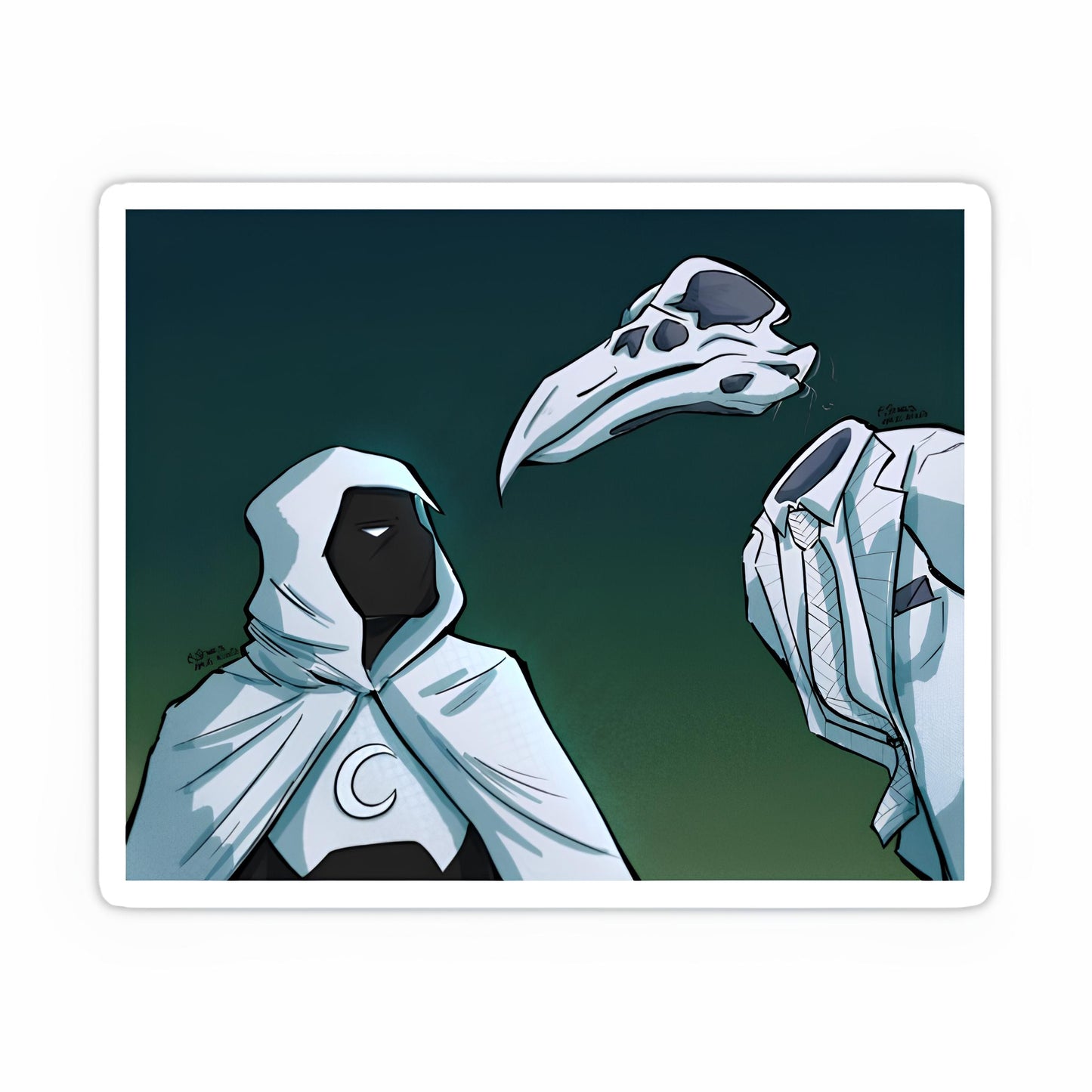 Moon Knight sticker-95