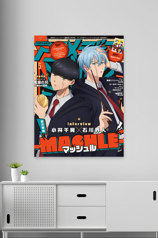 MASHLE MAGIC AND MUSCLES POSTER-2