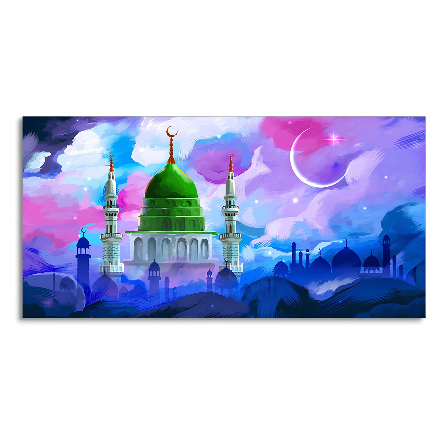 Madina Masjid Islamic Canvas Wall Painting