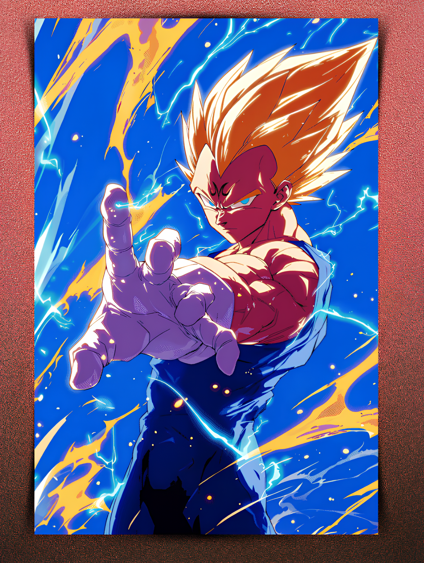 Majin Vegeta Wall Poster