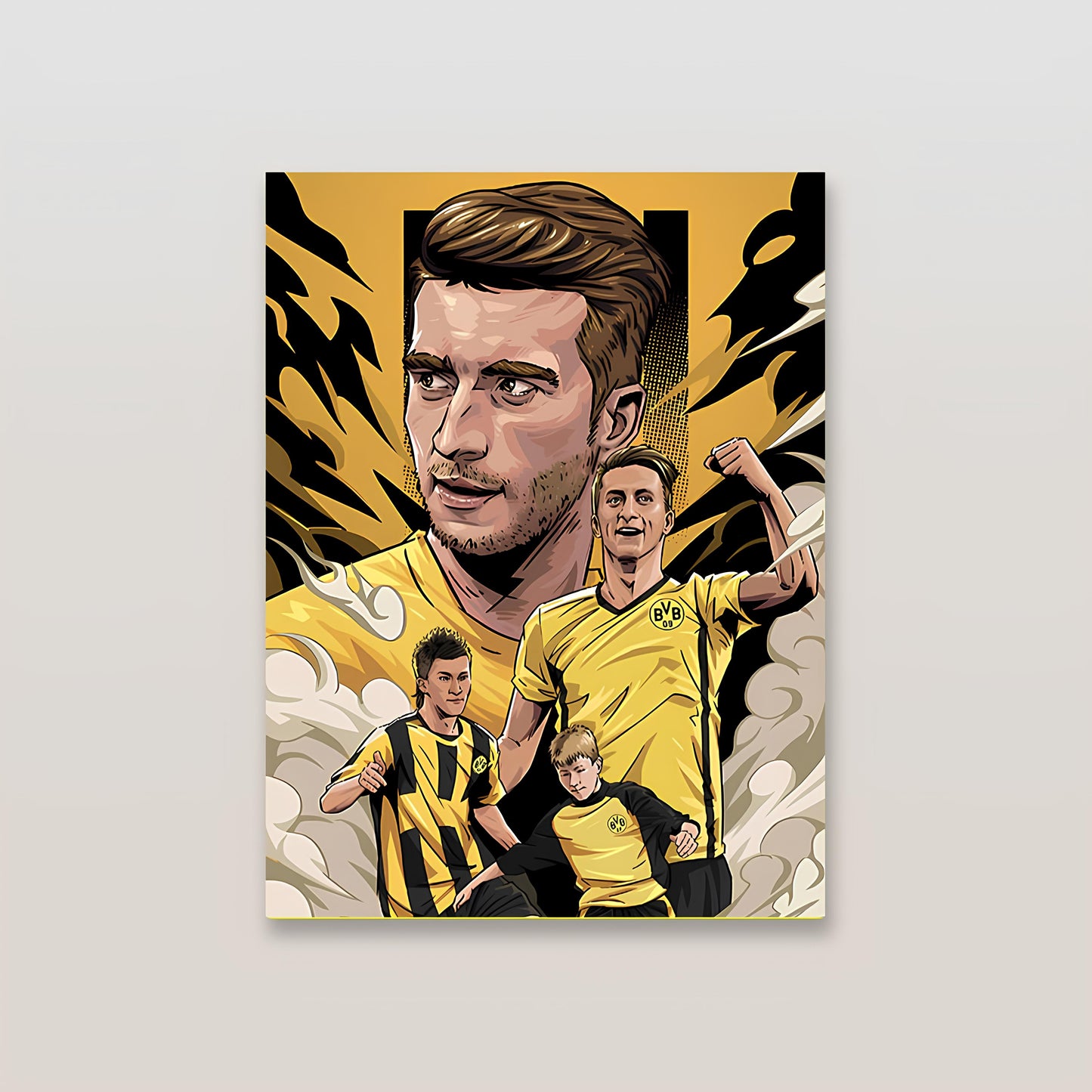 Marco Reus Dortmund Metal Poster