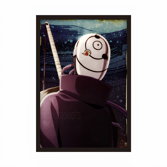 Masked Obito Custom Framed Poster