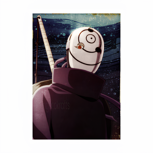 Masked Obito Custom Poster