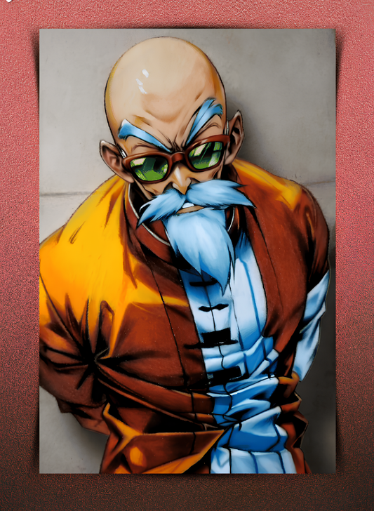 Master Roshi Wall Poster