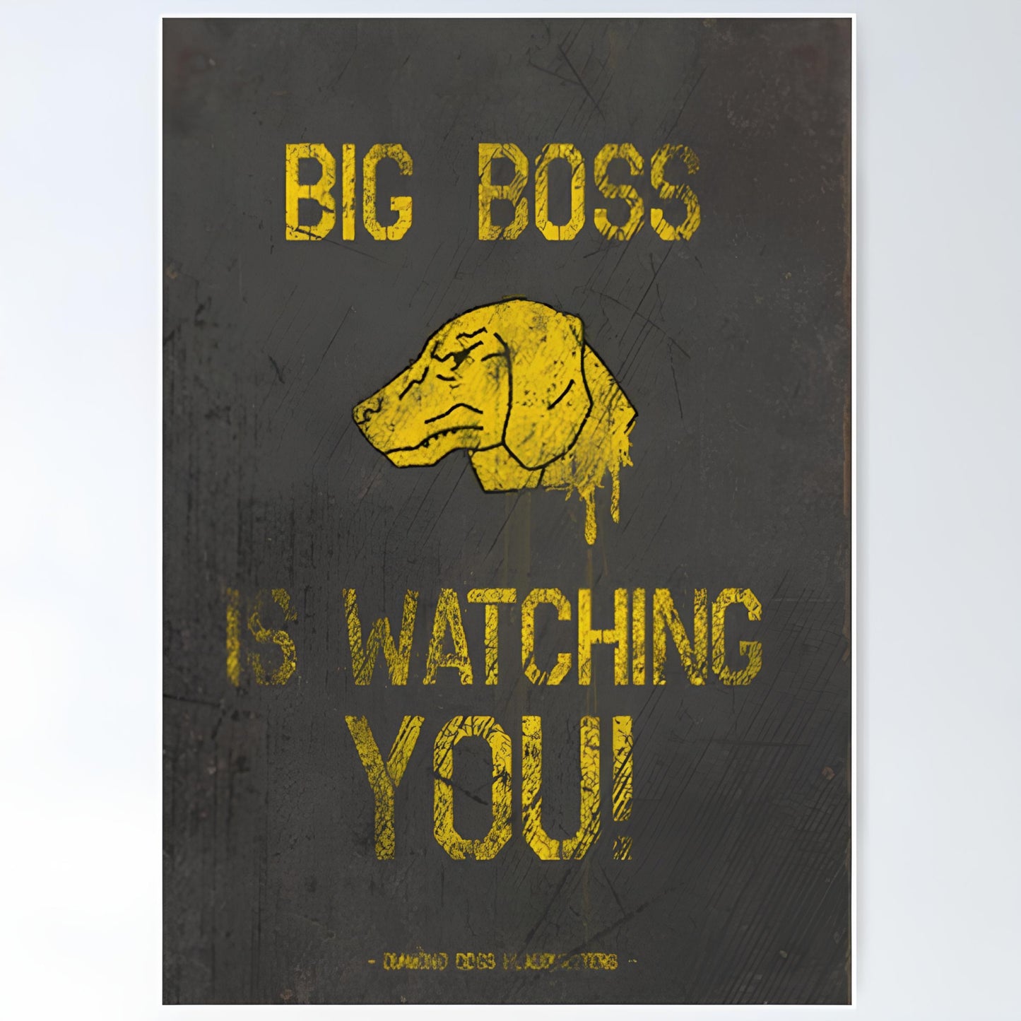 Metal Gear Solid Metal Poster-34