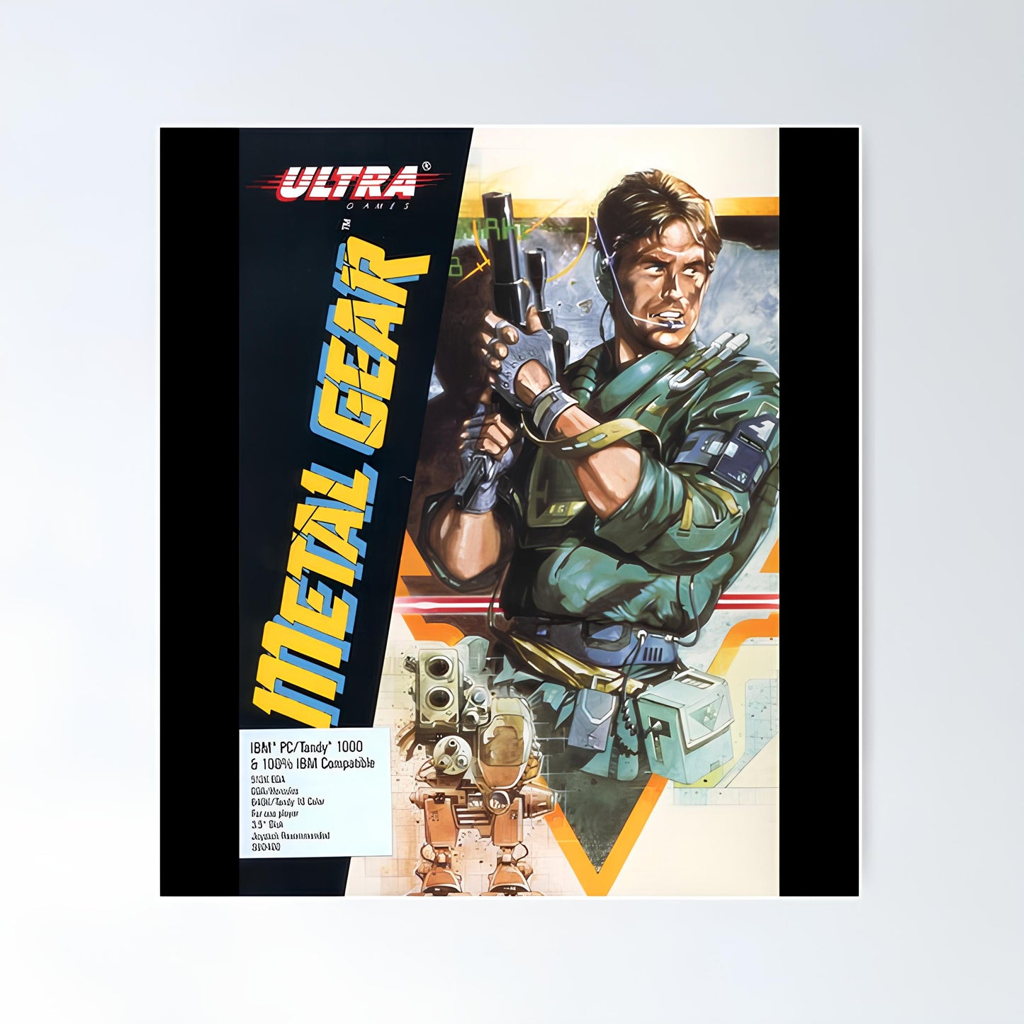 Metal Gear Solid Metal Poster-49