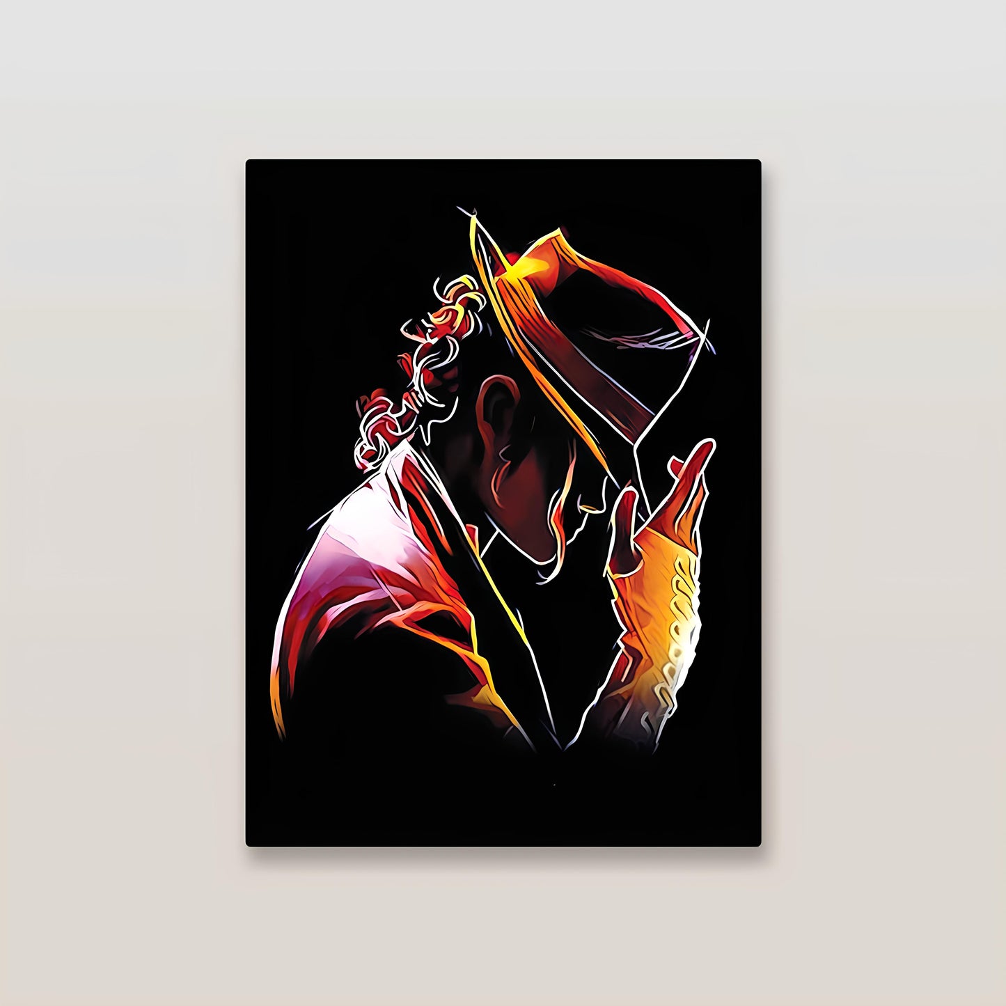 Michael Jackson Metal Poster-2