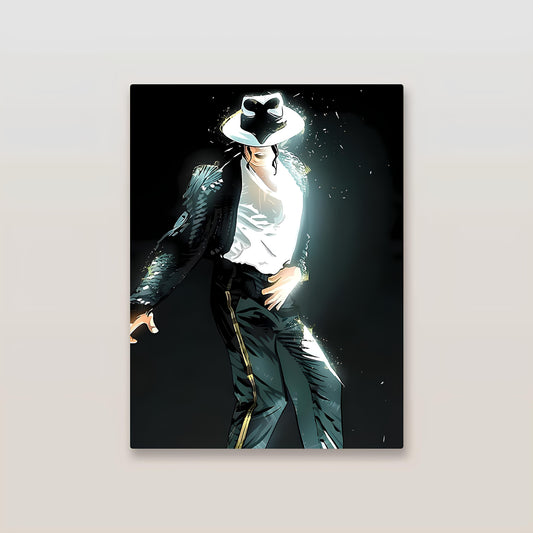 Michael Jackson Metal Poster