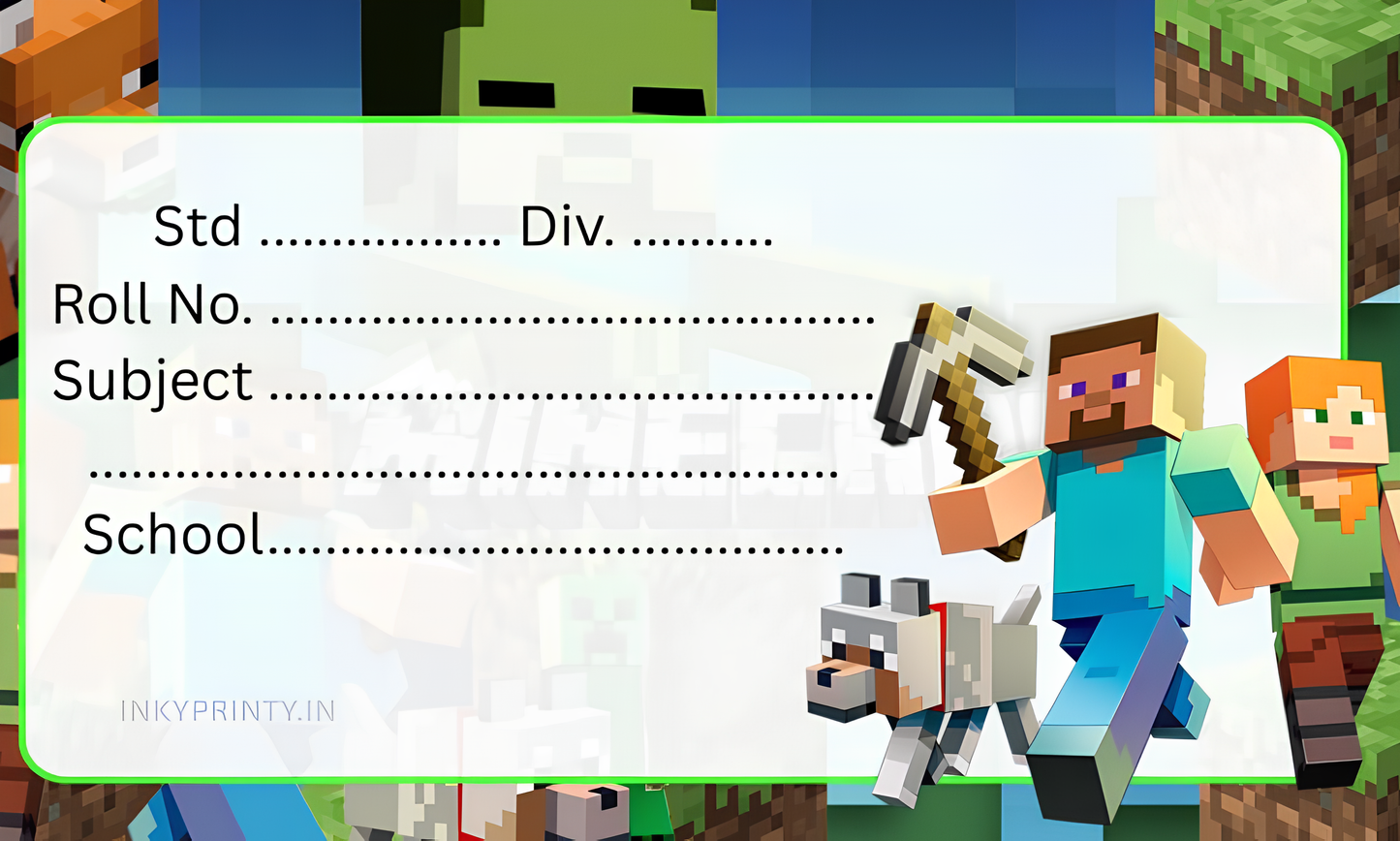 Minecraft Name slip-31