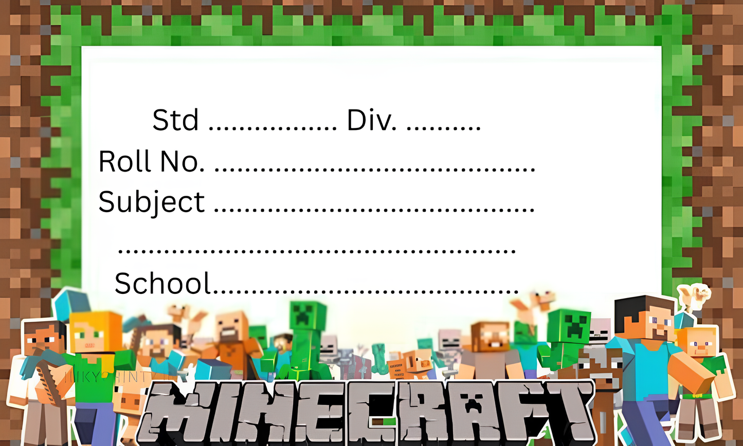 Minecraft Name slip-32