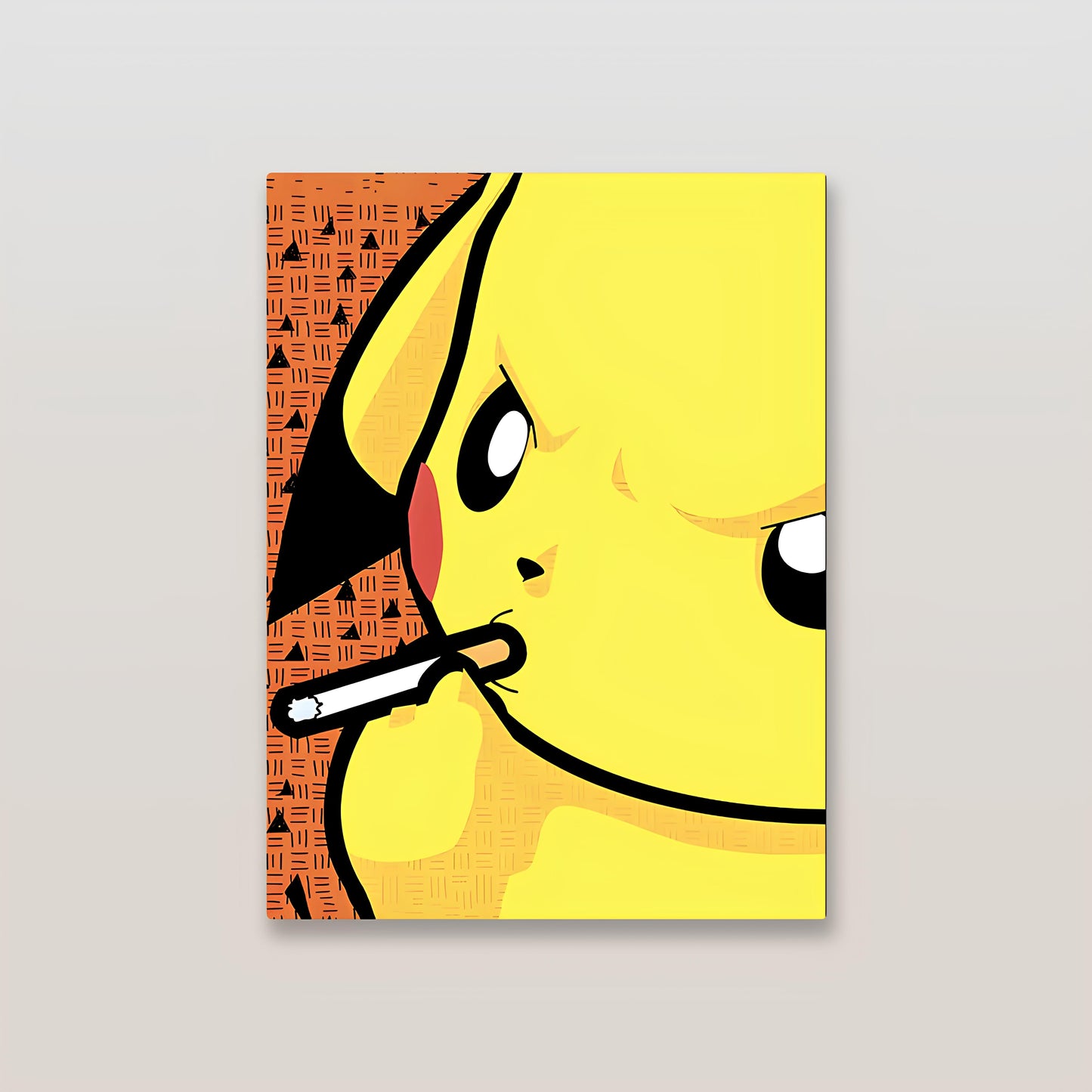 Modern Pikachu Metal Poster