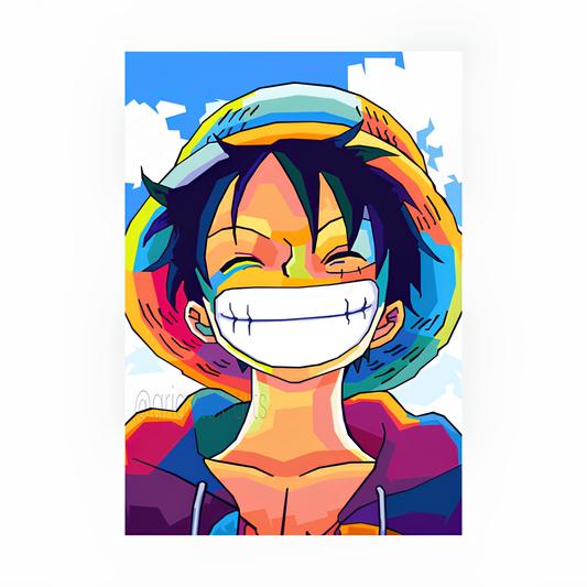 Monkey D Luffy Custom Artwork Poster