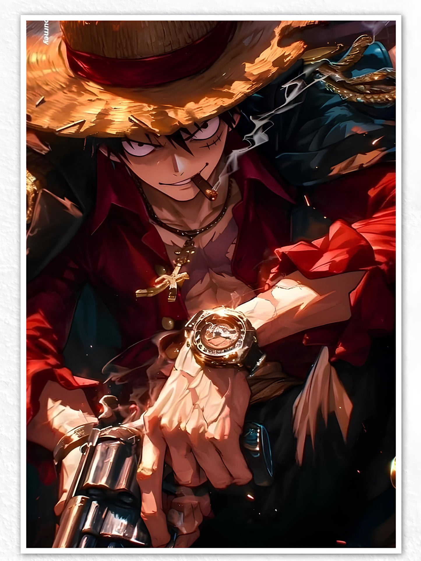 Monkey D Luffy Gangster Poster