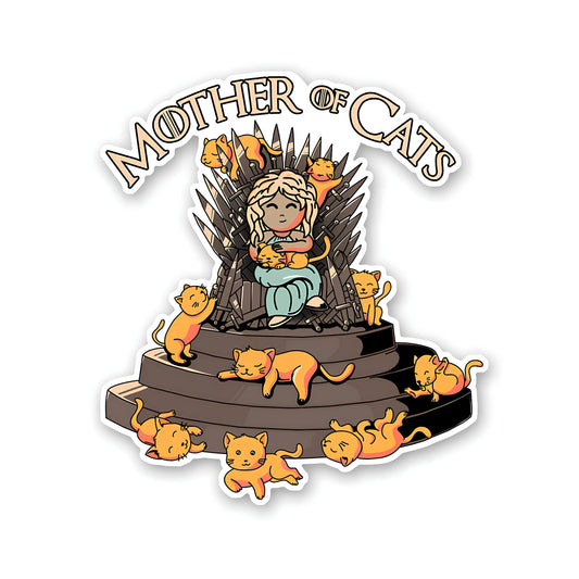 Mother of cats Sticker