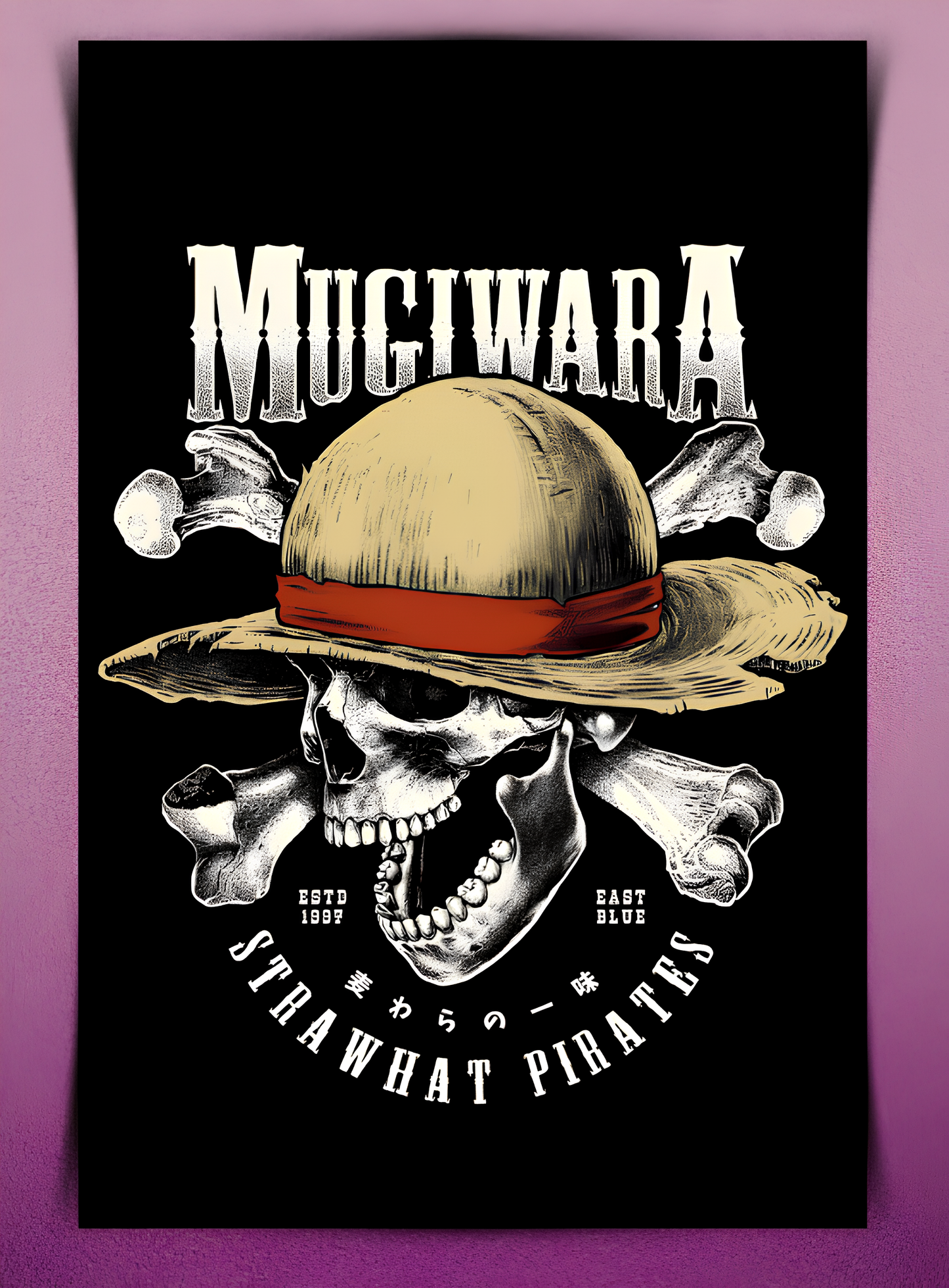 Mugiwara Jolly Roger Wall Poster