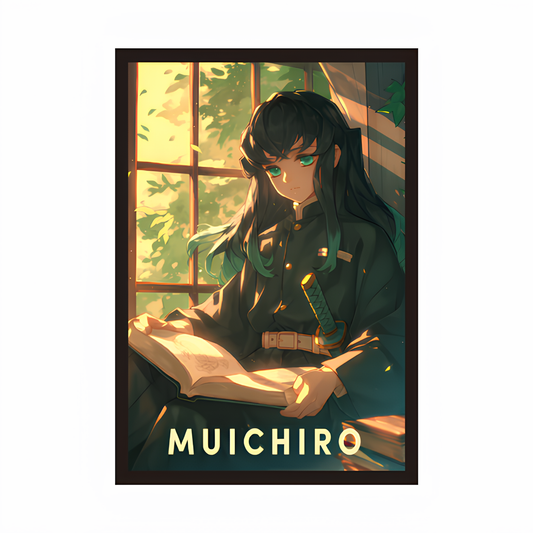 Muichiro Old School Framed