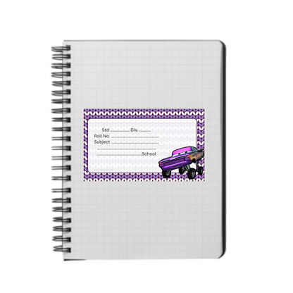 Cars Name slip-28